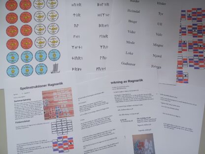 Ragnarök PnP utskrivna filer.
