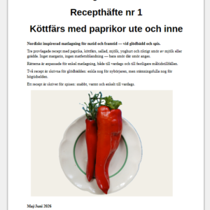 Midgårds Recepthäfte nr 1